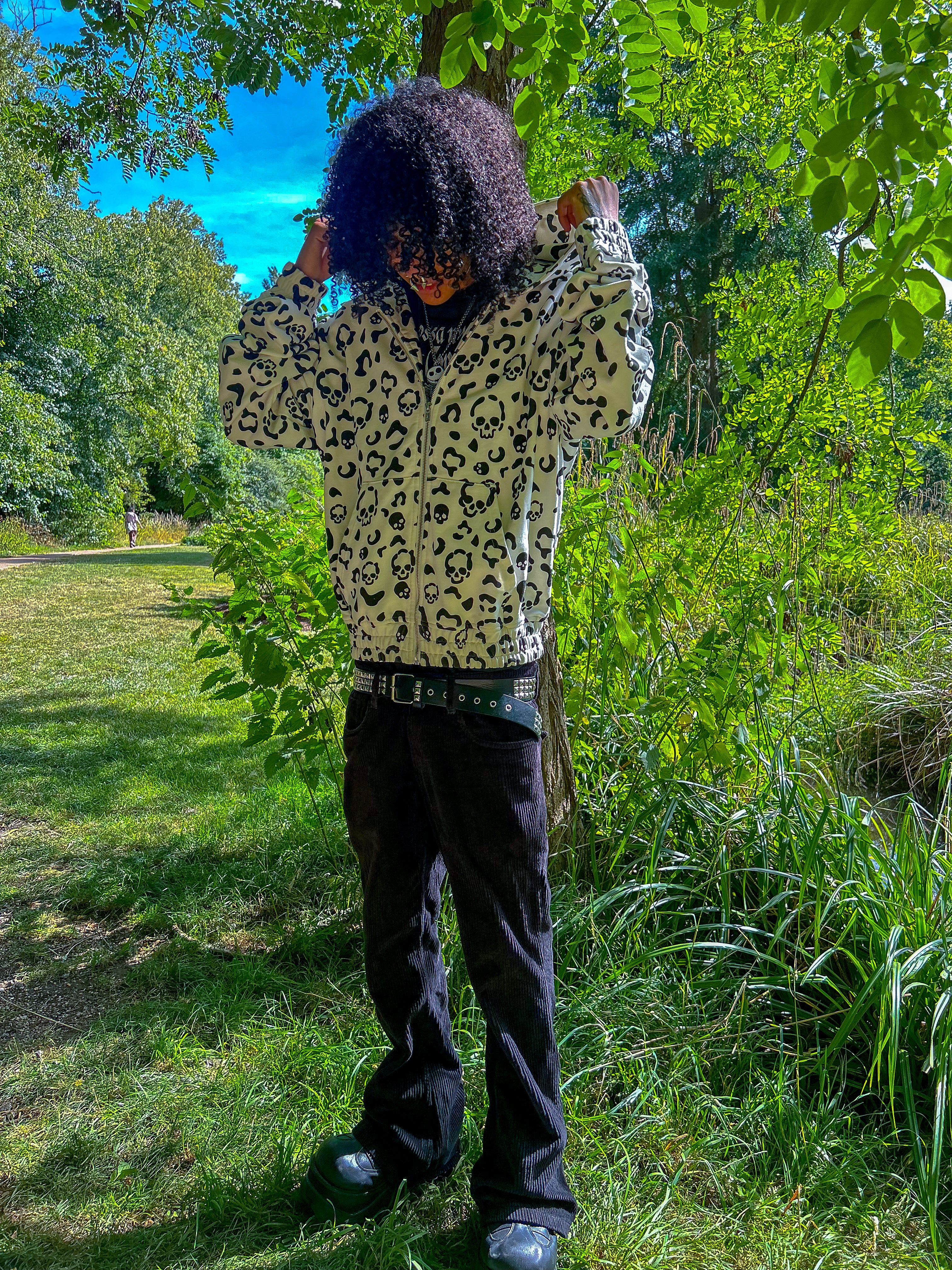 “Snow leopard skull” Hoodie