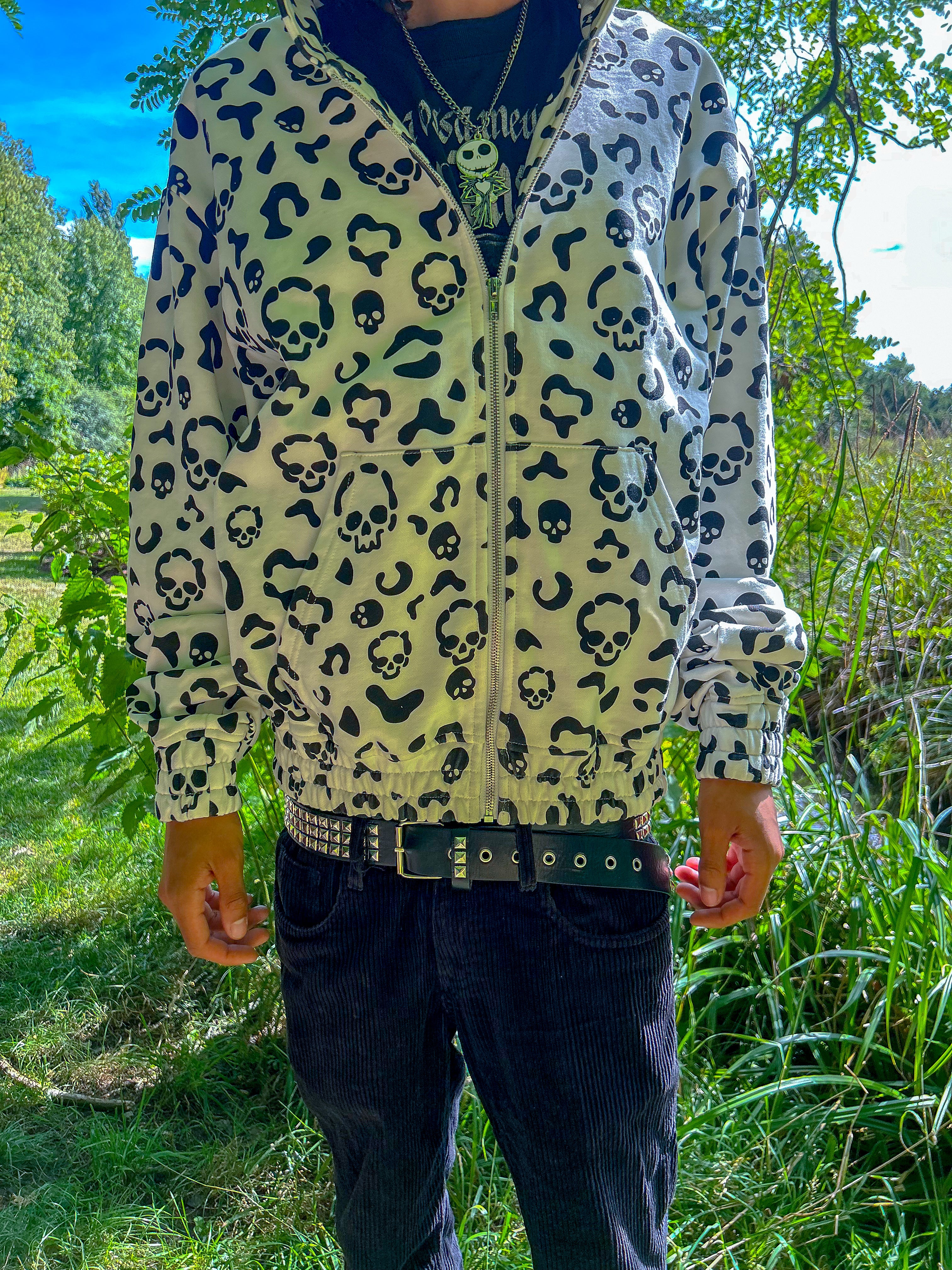 “Snow leopard skull” Hoodie